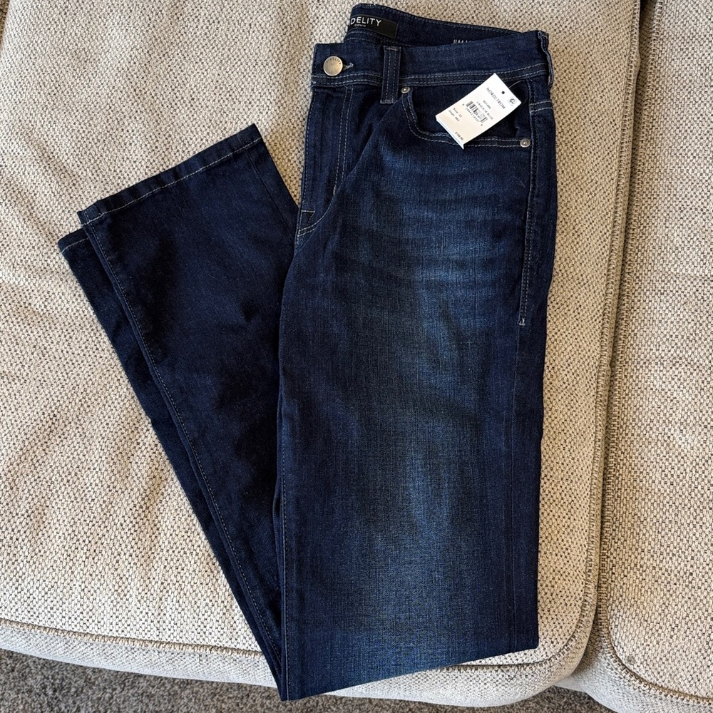 Fidelity Men’s Slim Jeans - Dark Blue Wash